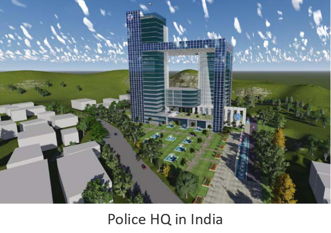 Commercial projects India Police Head-Quarters