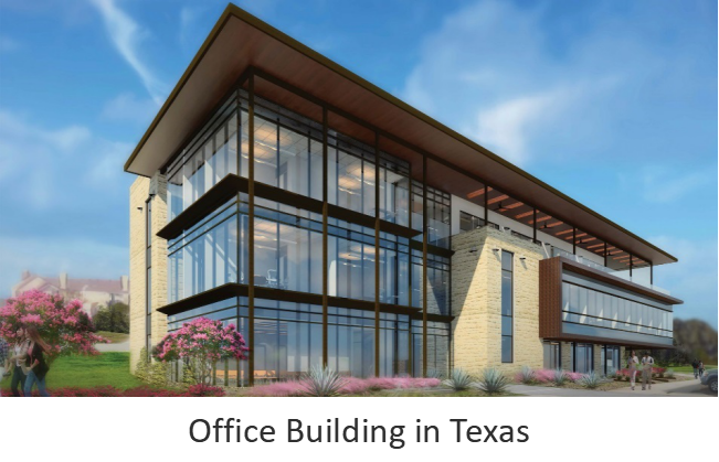 Commercial projects Texas Office Building